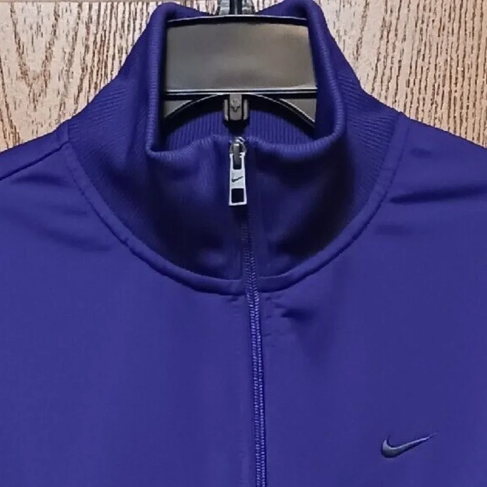 Nike (Sports Jacket)-(Purple/Grey)-(Pre-owned)-(New Condition)-(Size L)-$40.00 - Picture 3 of 4